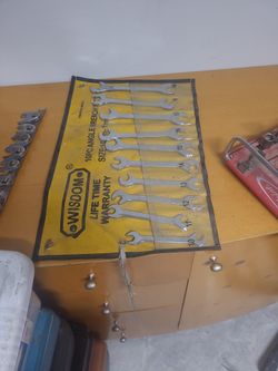 Wrench  Set Size 10 To19