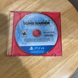 PS4 Rise Of The Tomb Raider Disc Only