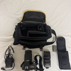 Nikon SLR With 18-135 Lens