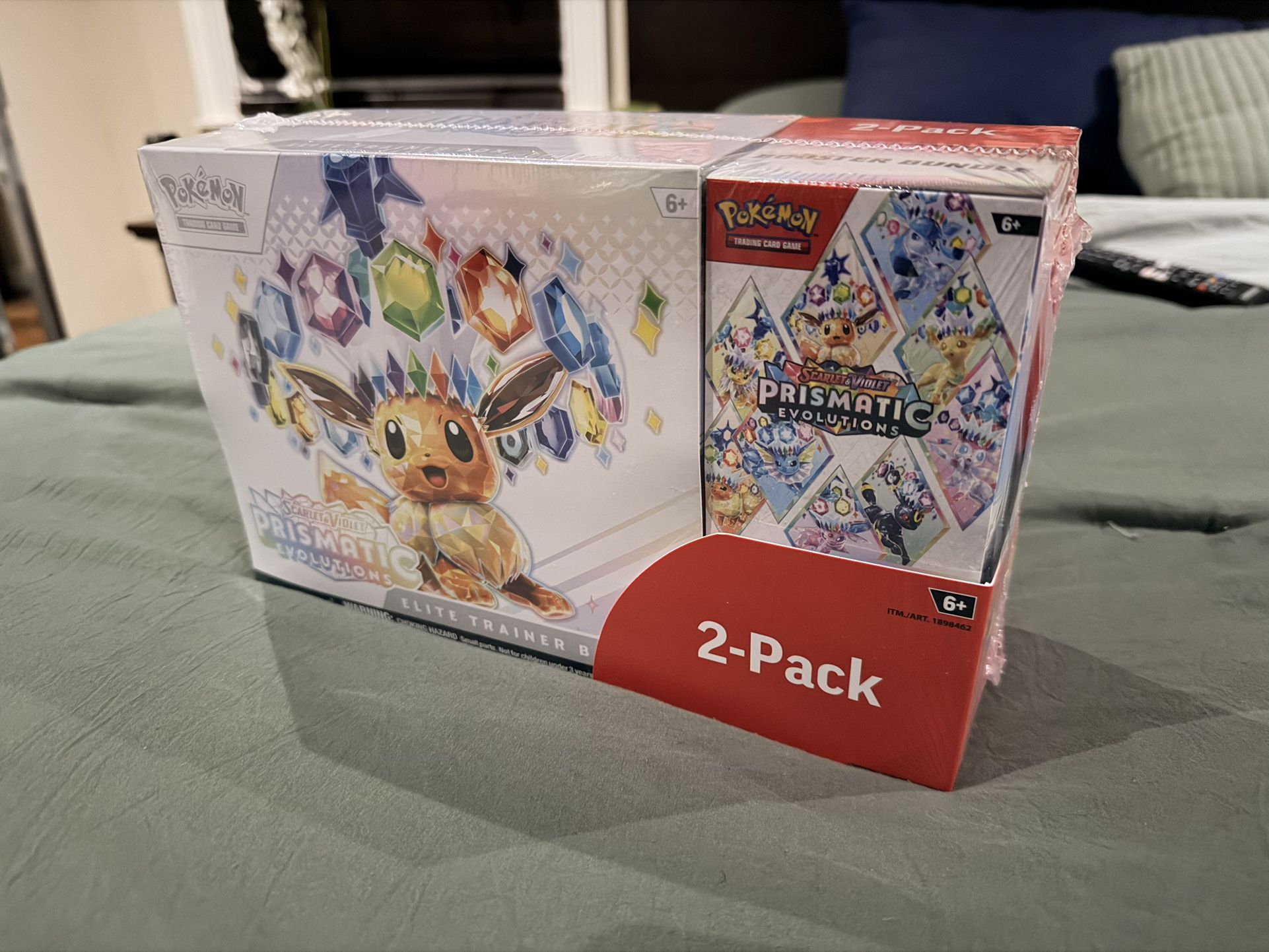 Prismatic Evolutions Etb With Booster Bundle