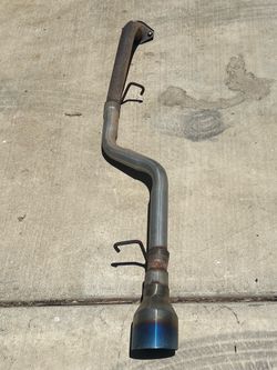 Exhaust from Toyota Corolla
