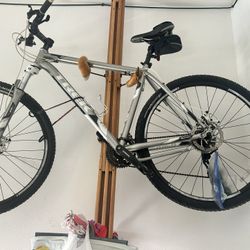 TREK 29 $150  And Garage Standing  Bike Rack Holds Two Bikes OBO