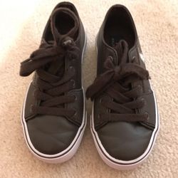 Boys polo brown shoes