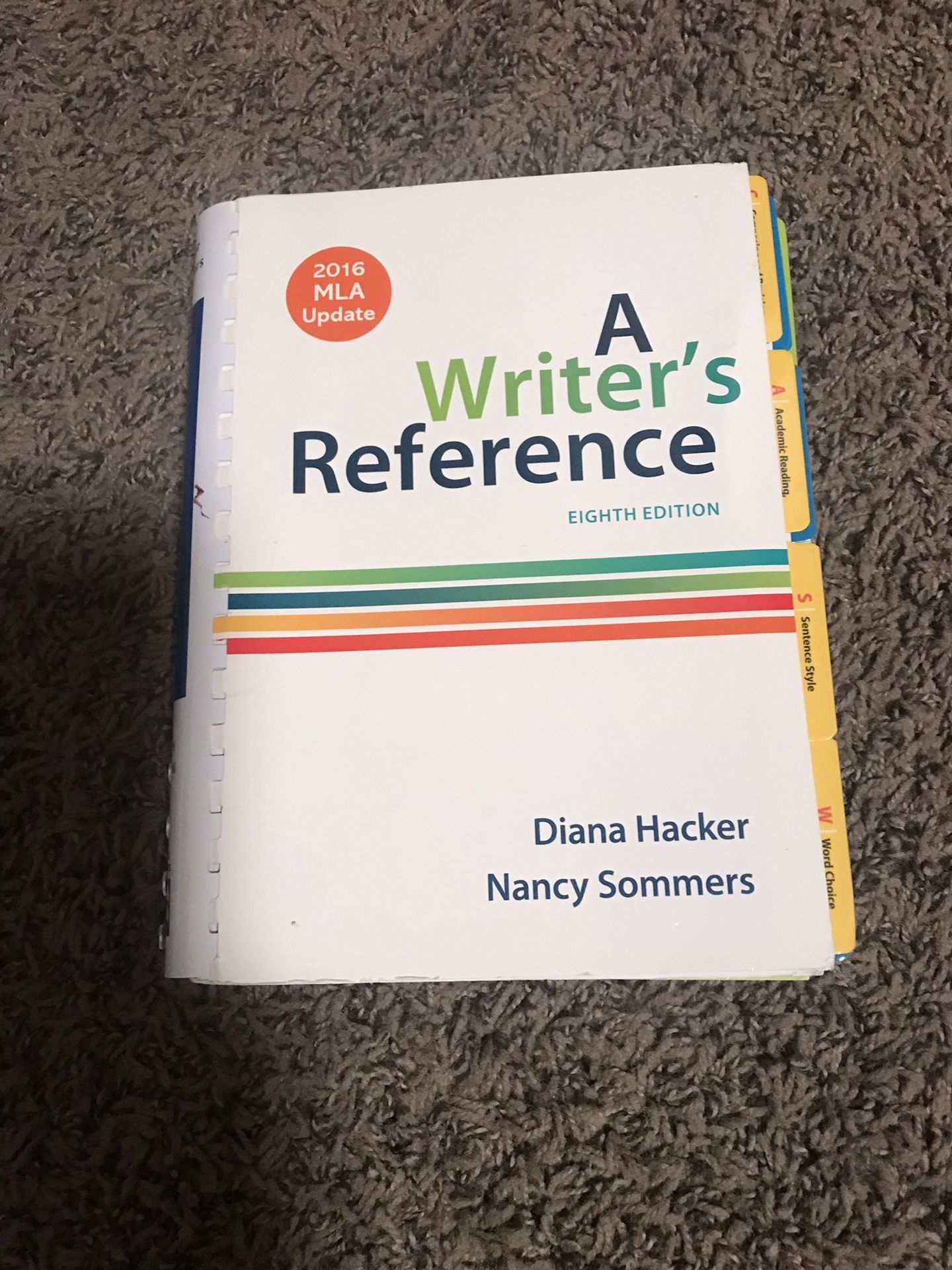 Writers reference book