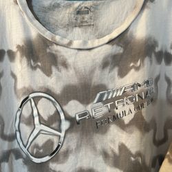 Puma Mercedes AMG Petronas Tye Dye Shirt Men’s Sizs XL Formula 1 Las Vegas 