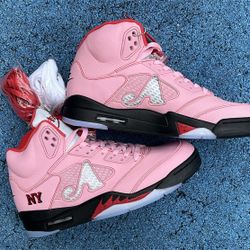 Awake NY x Air Jordan 5 Retro 'Boro - Arctic Pink' 2