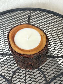 Wooden Candle