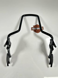 Harley Davidson 09-23 Touring OEM Quick Detach Sissy Bar Upright Black 54247-09. FREE SHIPPING. SM9KNT0046