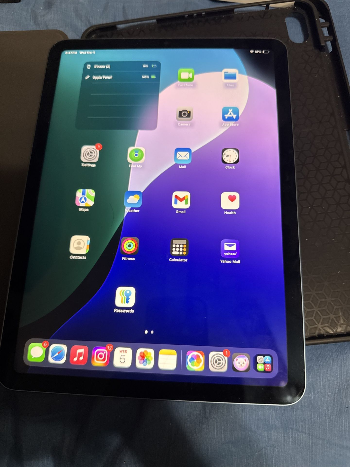 iPad Air 5th Gen Blue