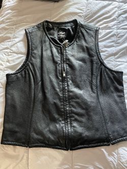 Vintage Women’s Leather Biker Vest