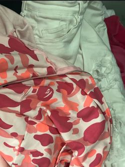 Pink bape jacket