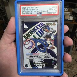 Dodger Luffy Psa 10 