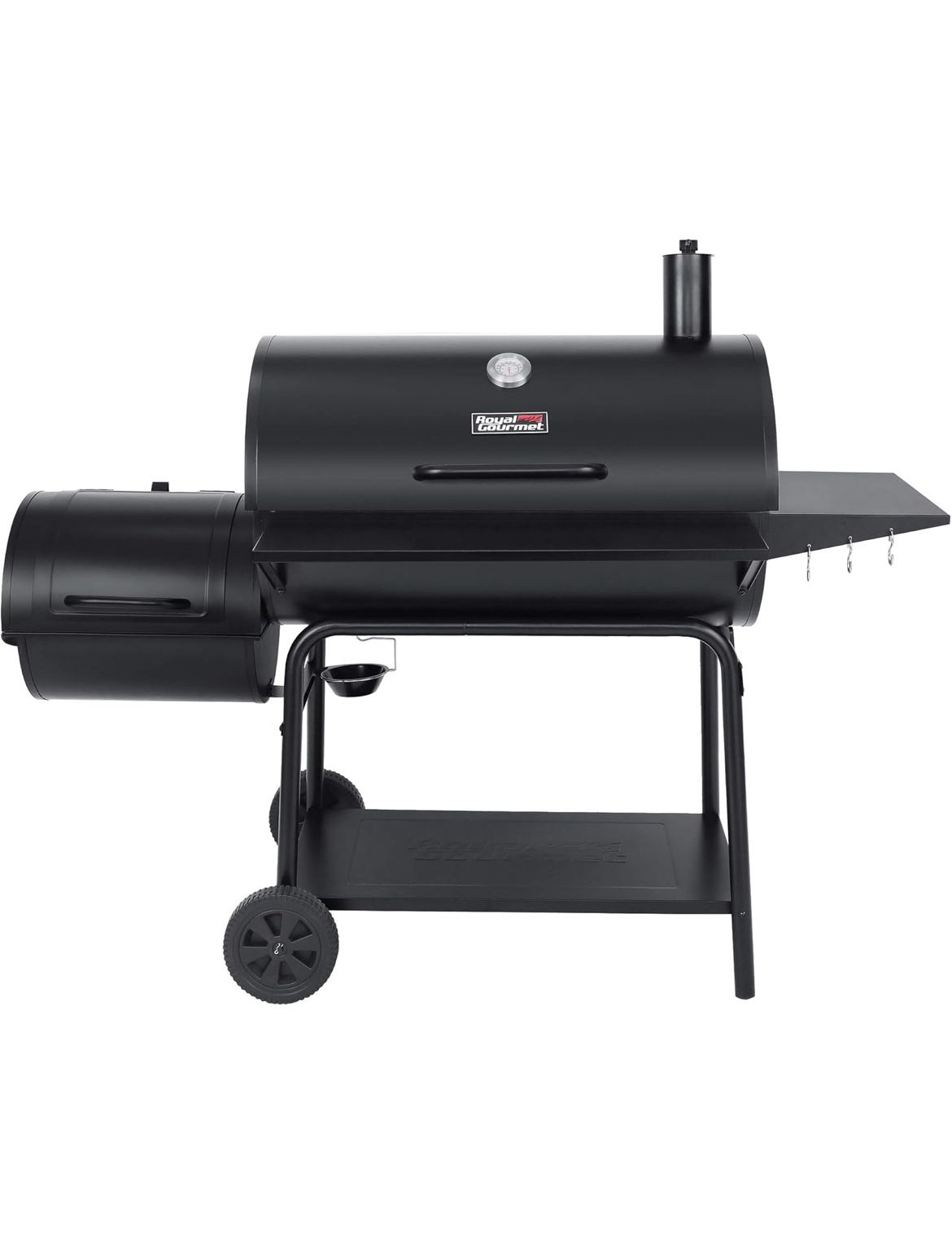 NEW- Royal Gourmet  BBQ - Wood & Charcoal Grill and Offset Smoker