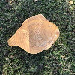 Vintage Koi pond Fish Casserole