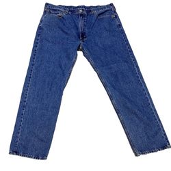 Levi’s Men’s Jeans Sz 42/34 Levi’s 505 Denim Blue Jeans Med Wash