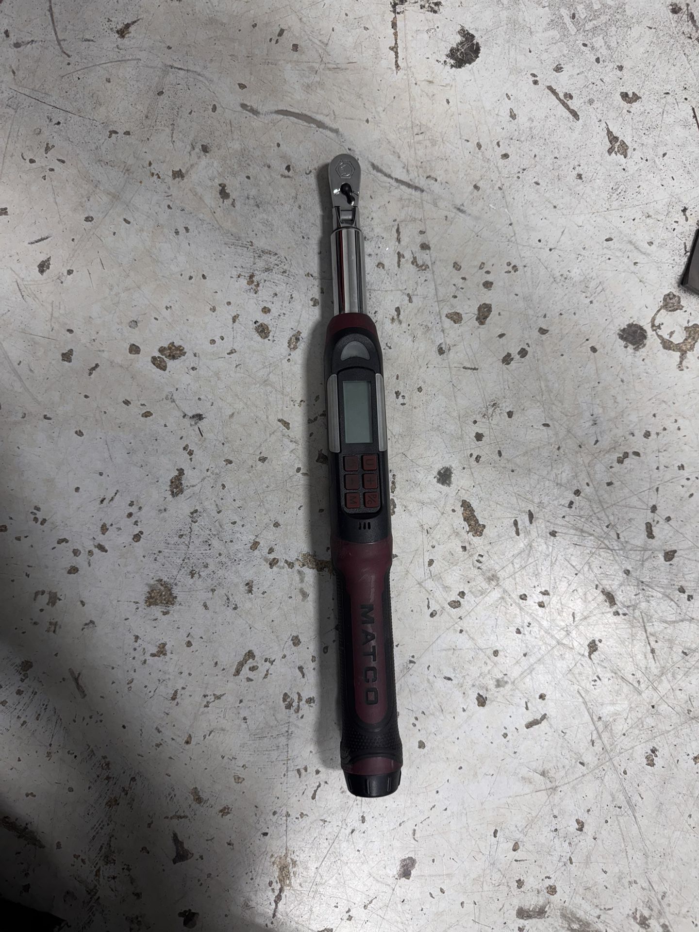 matco 1/4 digital torque wrench