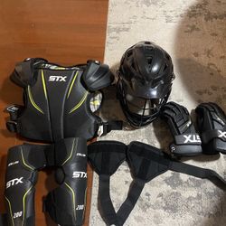 Lacrosse Gear, All STX, Including A Cpv-R Helmet