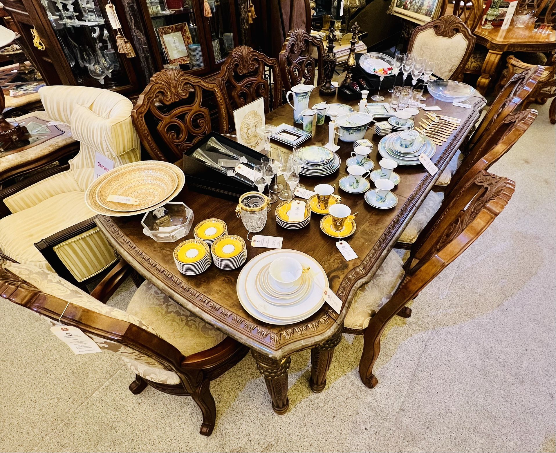 AICO By Michael Amini TORINO Dining Set - NY