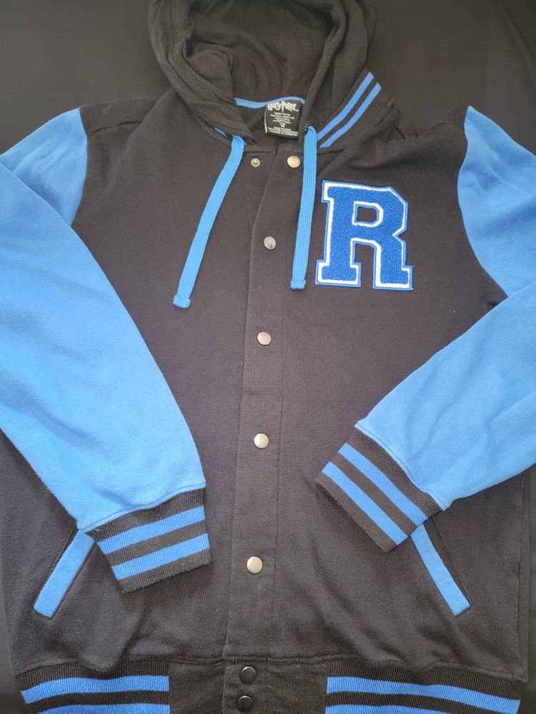 Harry Potter Ravenclaw Mens Varsity Hoodie Medium 