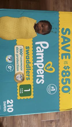 Pampers size 1 - 210 count