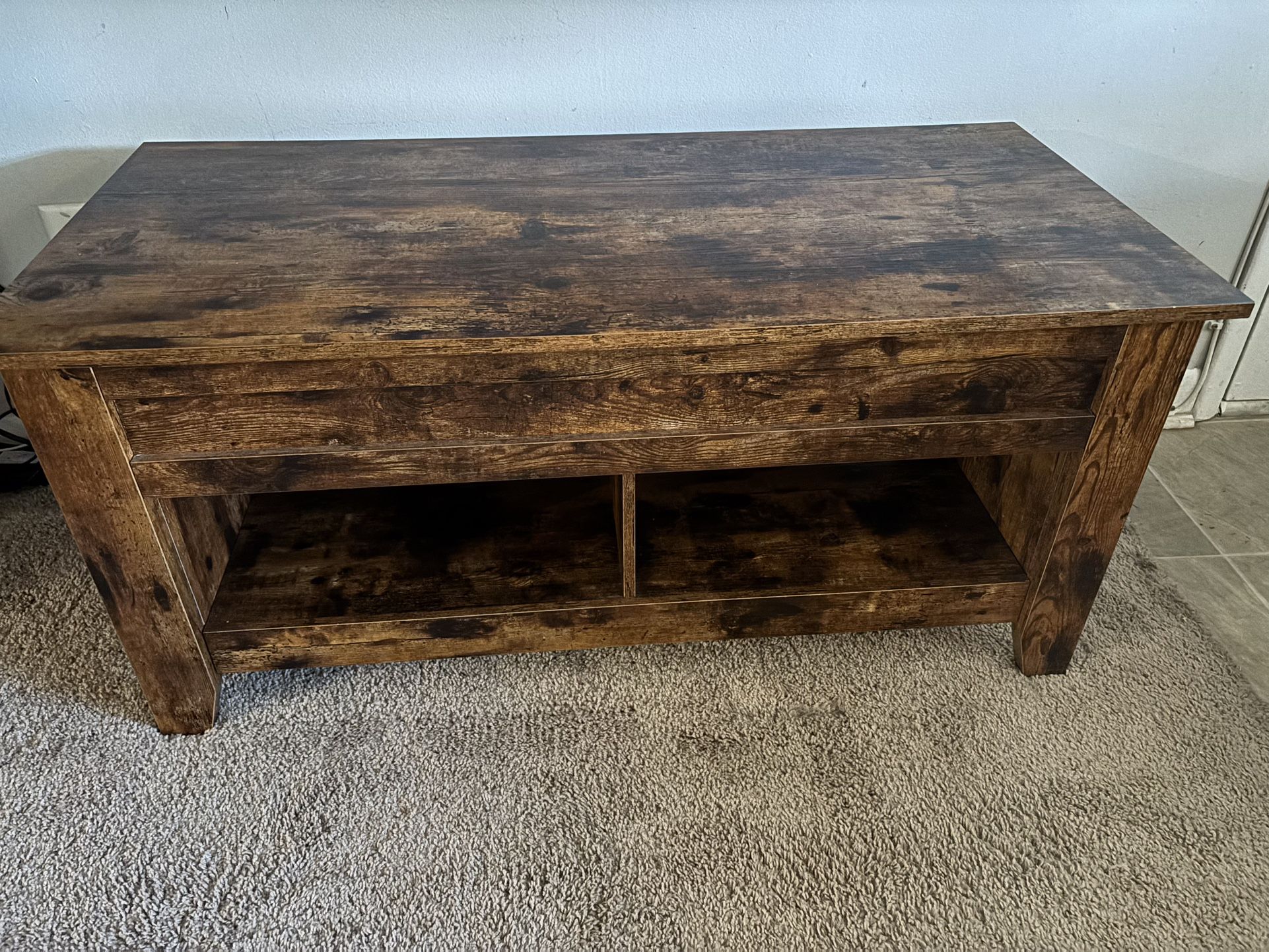 Coffee Table With Extra Storage