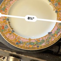 6 Plato’s De Versace Le Jardine De 8”