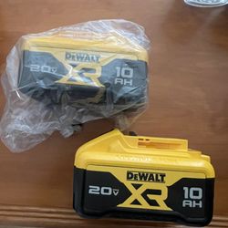 $100 CADA UNA/EACH‼️DeWalt 20v 10AH Battery