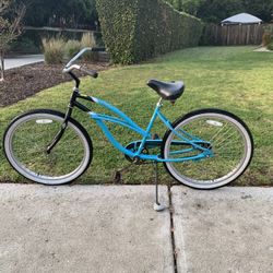 Glide Blue Cruiser Bike 