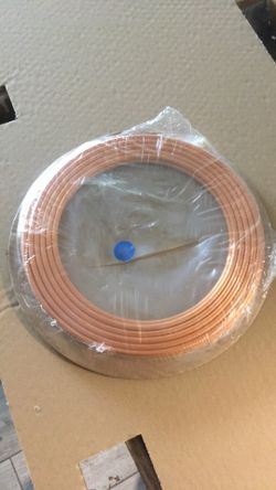 25 feet brass tubing 1/4” OD