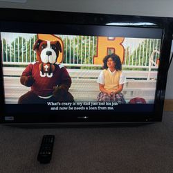 Sharp 32" TV With Remote - Free
