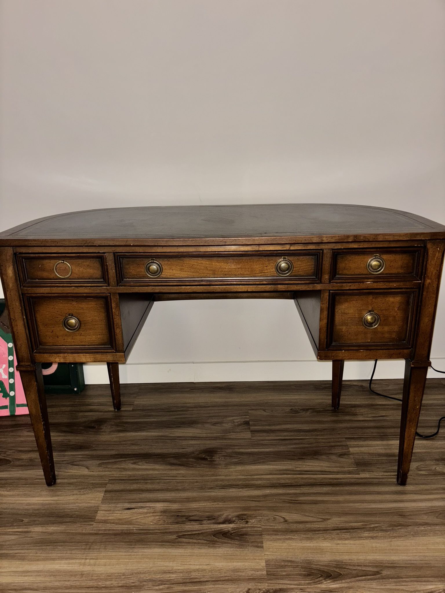 🪑 FINAL WEEK SALE – Mid-Century Sligh-Lowry Desk & Credenza | Rare Find | Must Go!