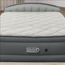 Air mattress queen with memory foam