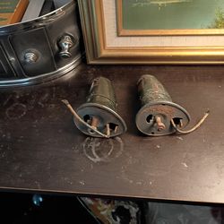 49 50 GM Chevy cars original license plate light set