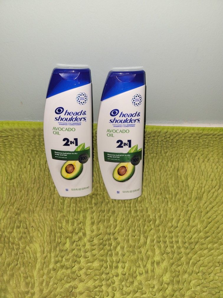 2 Head&shoulder Shampoo And Conditioner 12.5oz Avocado Oil 