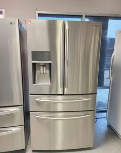 Samsung 4‑Door French Door Fridge – Stainless, Ice & Water