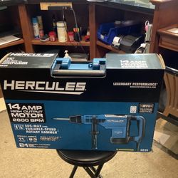 Hercules 14 Amp 1-7/8" SDS Max Variable Speed Rotary Hammer He35 110533-2 JAR