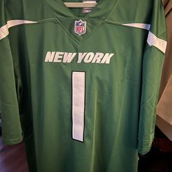 New NY Jets Sauce Gardner NFL Football Jersey 3XL(1.5x-2x)