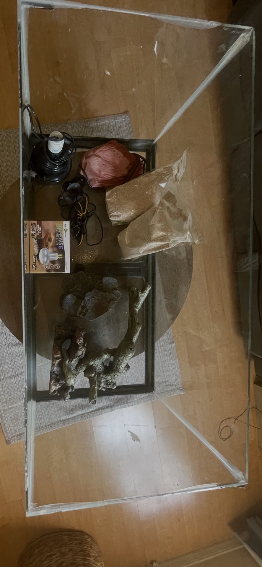 Reptile Terrarium With Lid