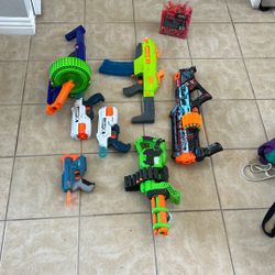 Nerf Gun Collection + 150 Darts