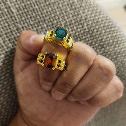 New Yellow Gold Ring Size 7