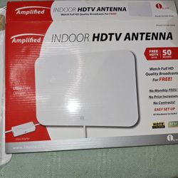 Amplified indoor h d t v antenna New