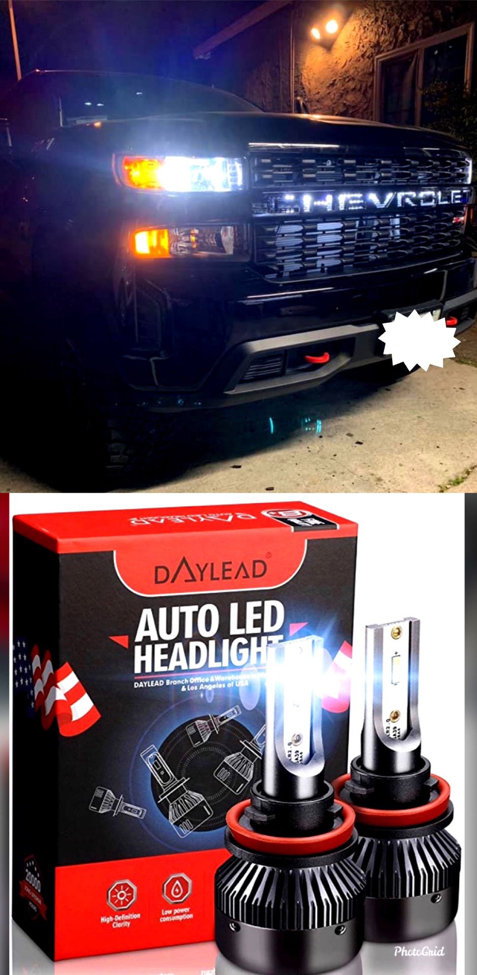 9003/9004/9005/9006/9007/9012 Super bright led headlights/fog lights for any car $25