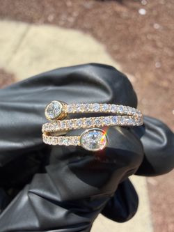 14kt Lab Diamond Ladies Ring