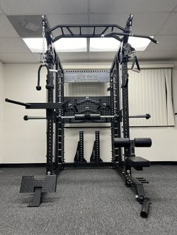 LYNX Fitness PRO Series Rack🔹All In One Home Gym🔹Dual Cable Machine🔹Smith Machine🔹Squat Rack