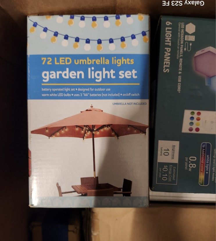 Various Different LED Lights 