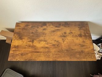 CubiCubi 40" Computer Desk - Rustic Brown