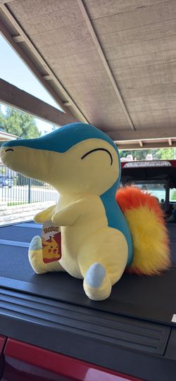 Pokemon large Cyndaquil plush