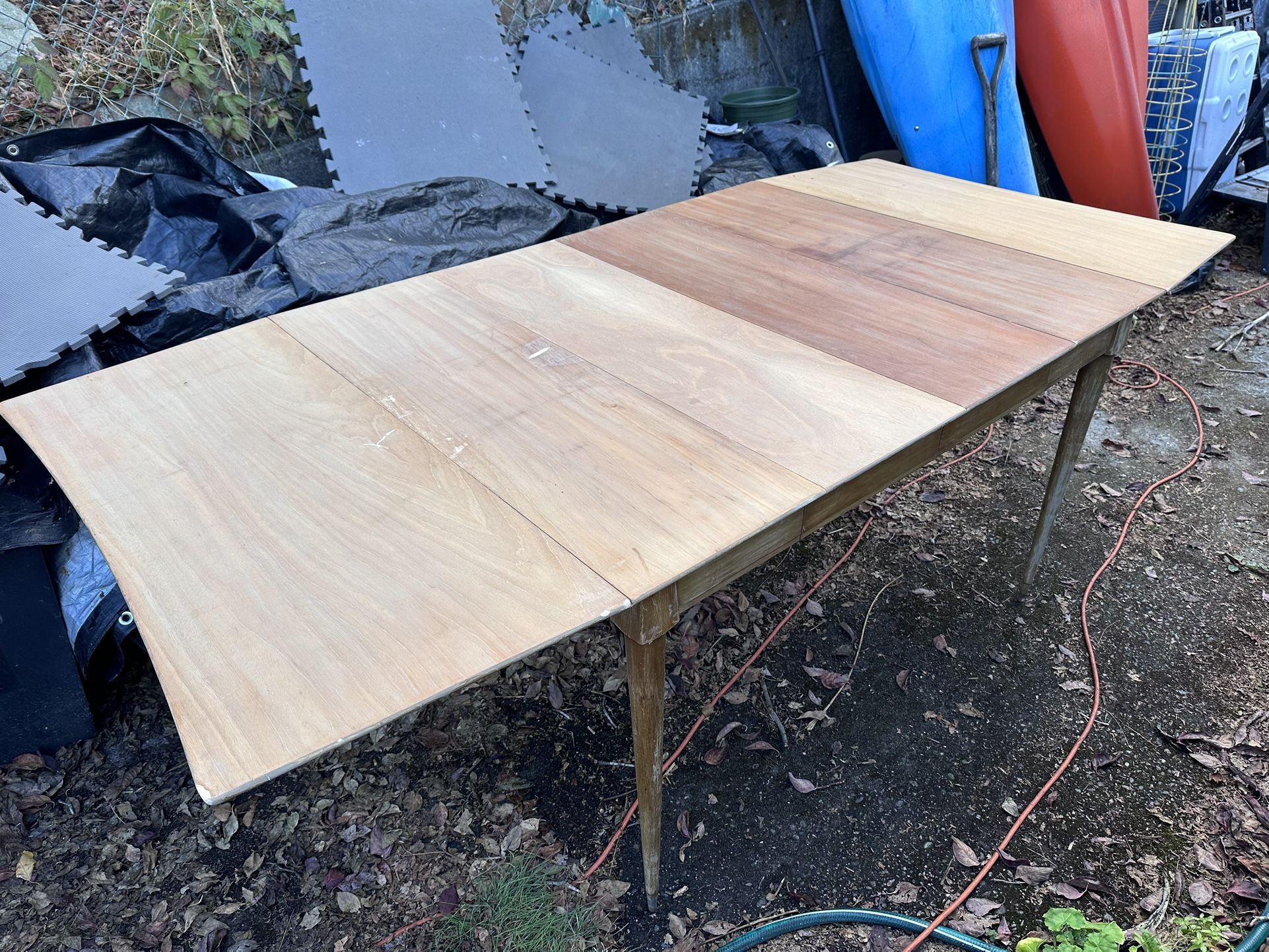 Vintage Mid Century Bowtie Dining Table (ready for painting)