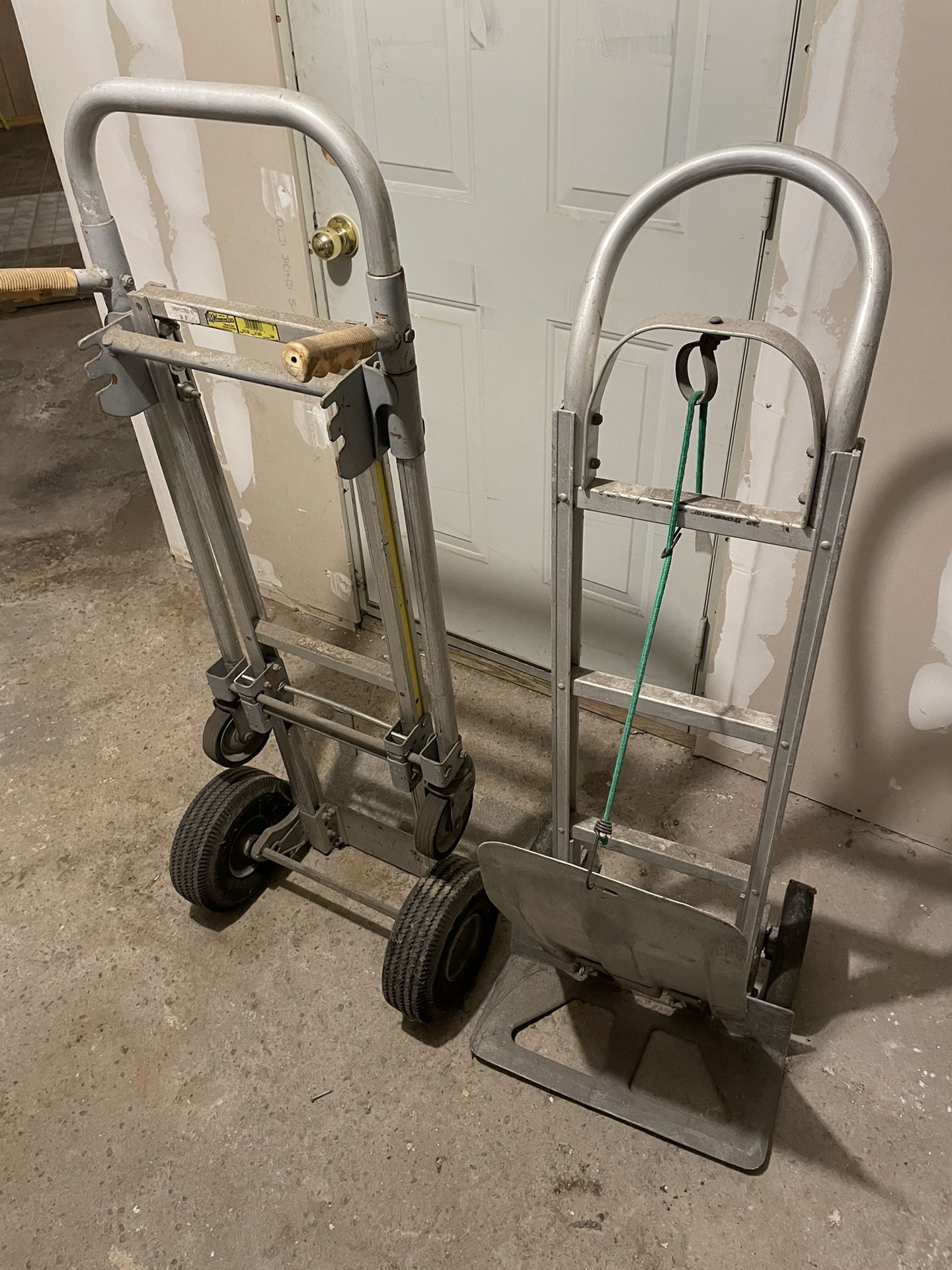 2 hand trucks