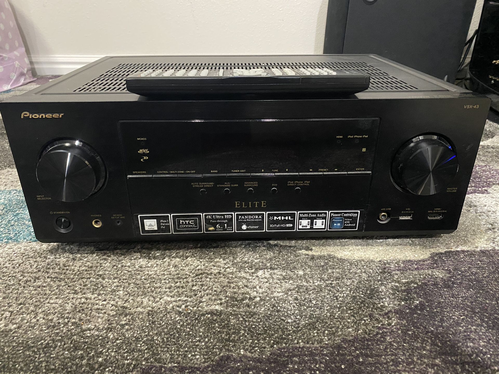 Pioneer Elite VSX-43 Receiver